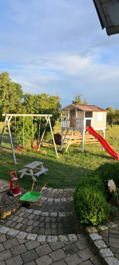 Ferienwohnung Heldenfingen Naehe Lego-Land Dış mekan fotoğraf