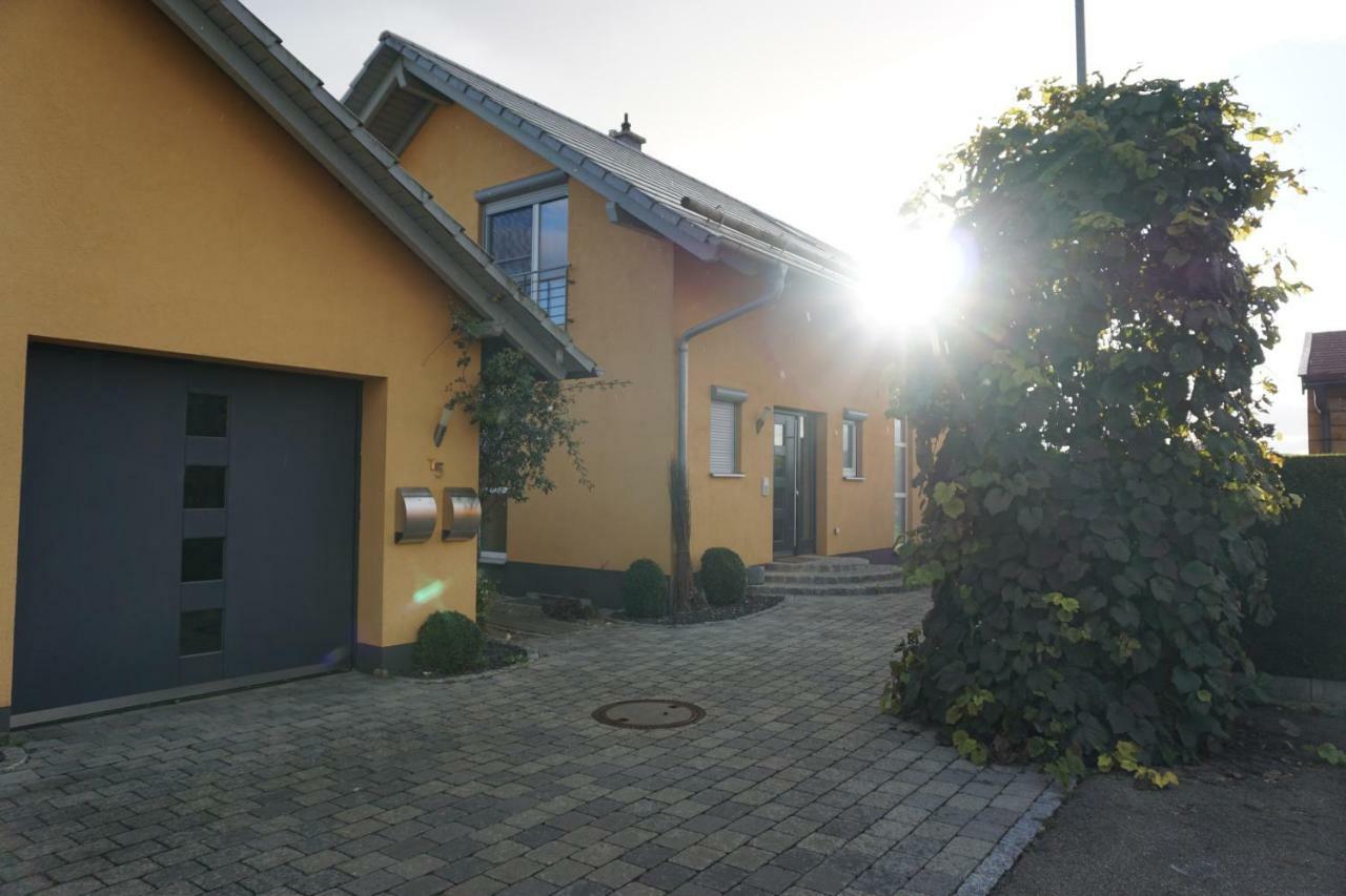 Ferienwohnung Heldenfingen Naehe Lego-Land Dış mekan fotoğraf